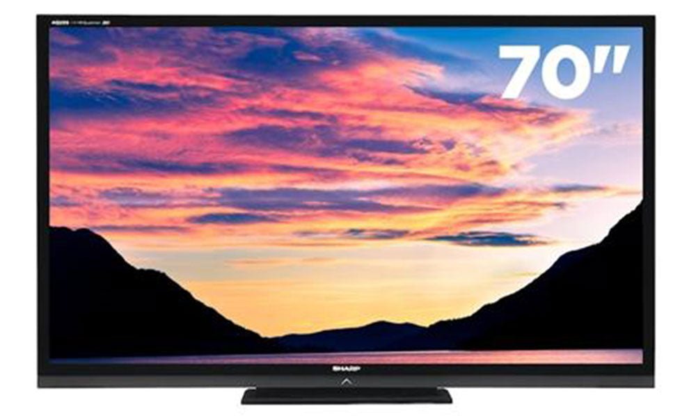 Sharp LC70LE735M 70" Multi System Ultra Slim LED TV 110 220 240 volts pal ntsc - 220 - Electronics