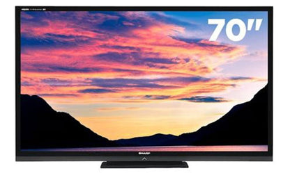 Sharp LC70LE735M 70" Multi System Ultra Slim LED TV 110 220 240 volts pal ntsc - 220 - Electronics