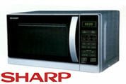 Sharp R - 62AO9(S)V Silver 220 volts Microwave with Grill 20 Litres - 220v volt electronics