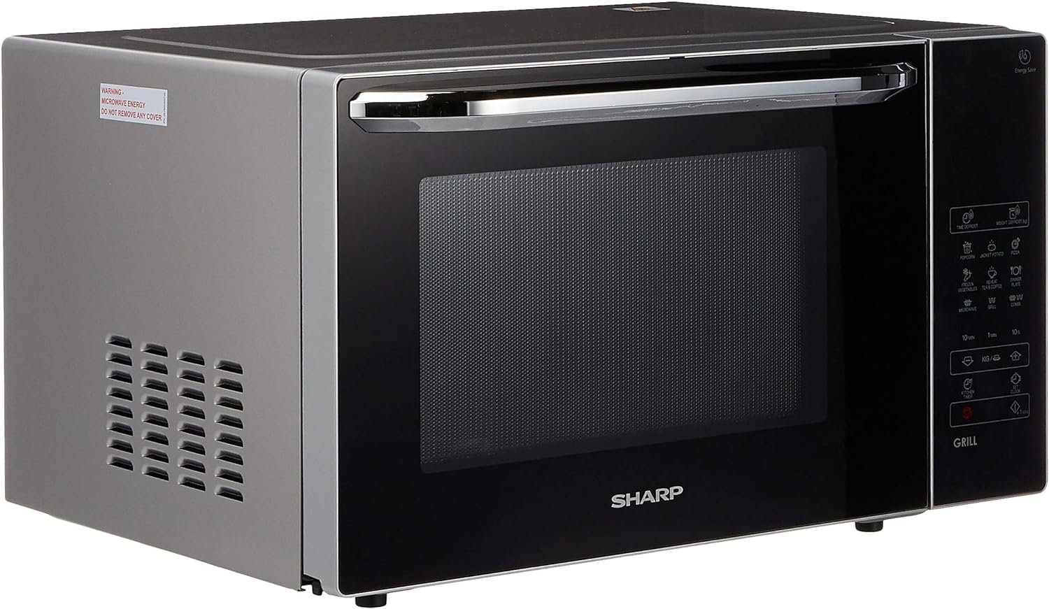 Sharp R - 72E0(SM)V 900 Watts 25 Liter with Grill 220 240 volts - 220v volt electronics