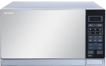 Sharp R - 75MT 25 Liter SILVER Microwave Oven With Grill for 220 Volts, 50hz - 220 - Electronics