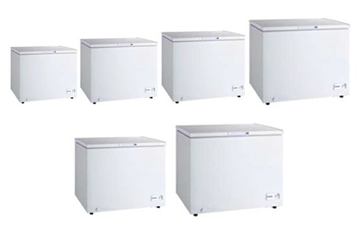 Sharp SCF - K250X - WH 220 volts chest freezer deep freezer 220v 240 volt 50 hz white - 220 - Electronics