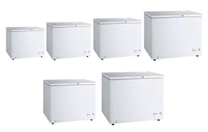 Sharp SCF - K250X - WH 220 volts chest freezer deep freezer 220v 240 volt 50 hz white - 220 - Electronics