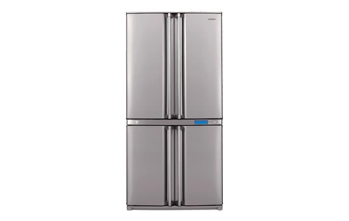 Sharp SJ - F82SL Stainless Steel 4 - Door Refrigerator for 220/240 Volts - 220 - Electronics