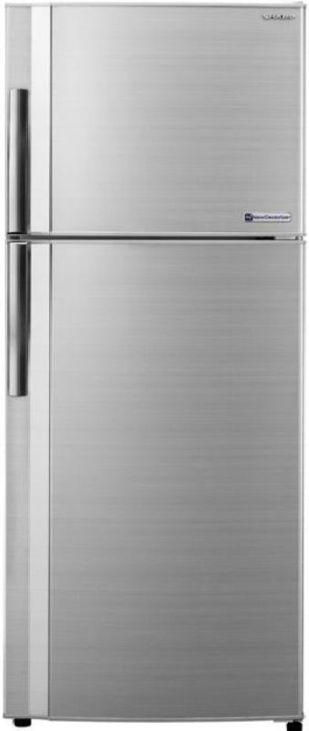 Sharp SJ - K420TN Silver Finish 14 Cu Ft Top Mount Refrigerator 220 v 240 volts 50hz - 220 - Electronics