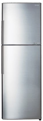 Sharp SJ - KP195 220 Volt refrigerator small fridge 220v 240 volts 50 hz 180 Liter 6.5 cu ft silver 2 door - 220 - Electronics