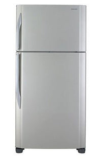 Sharp SJ - KT63R 2 - Door Classic Refrigerator 220 Volts (SILVER STAINLESS) - 220 - Electronics