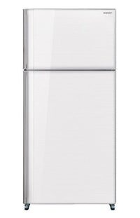 Sharp SJ - SC75V - WH 2 Door Top Mount Refrigerator (White) - 220 - Electronics