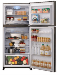 Sharp SJ - SMF700SL 220 volts top mount refrigerator Silver 220v 240 volts 50 hz - 220 - Electronics