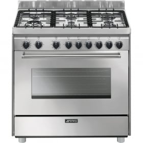 SMEG 220 volts gas Range SX96VJ - 220V Pro Series Gas Range cooker oven 90CM Cast Iron 220v 240 volts - 220 - Electronics