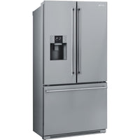 Smeg FT171X - EU 220 volt Regrigerator French Door 3 Door with ice and water 220v 240 volts - 220 - Electronics