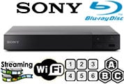Sony BDP - S3700 / BDP - BX370 Region Free Blu - Ray Player with Wi - Fi - 220 - Electronics