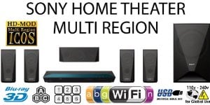 Sony BDV - E3100 Region Free Blu - ray Home Theater Multi system 110 - 240 volts 3D Smart Wifi - 220v volt electronics