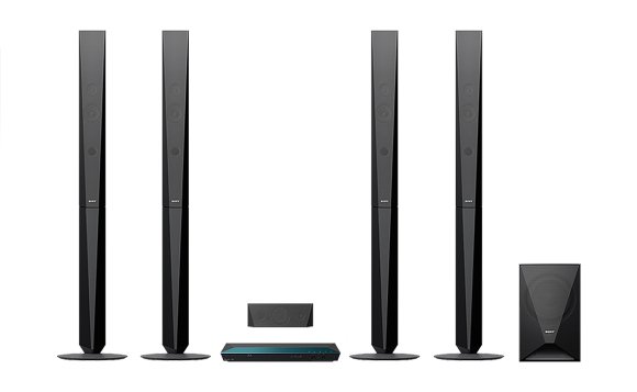 Sony BDV - E6100 Region Free Blu - ray 3D Home Theater Combo with Blutooth - 220 - Electronics