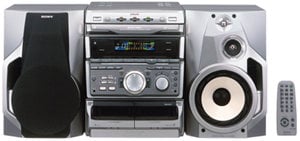 Sony GRX50 Ultra - High Power Music System Dual Volt - 220v volt electronics