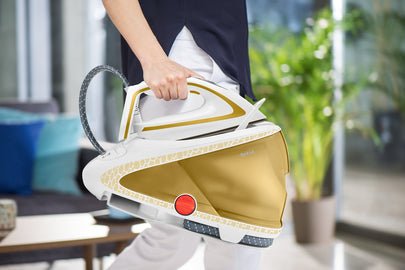 Tefal pro 220 volt steam clothes iron press GV9581MO Pro Extra Steam Station Iron Steamer Gold 2600 Watts 220v 240 volts 50 hz - 220 - Electronics