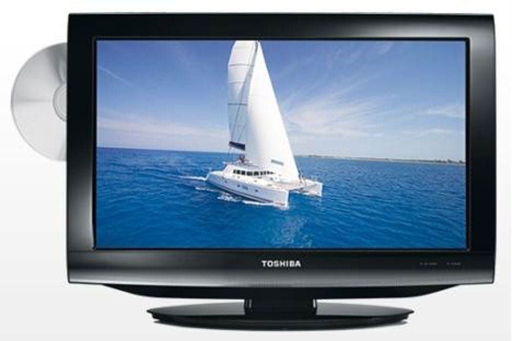 Toshiba 22DV703 22" Region Free LCD TV/DVD Combo 110 220 240 volts pal ntsc - 220 - Electronics