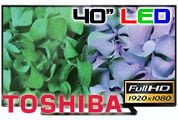Toshiba 40L2400 40" Full HD LED Multisystem TV 110 220 240 volts - 220 - Electronics