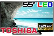 Toshiba 55L2400 55" Full HD Multi system LED TV with USB Input - 220 - Electronics