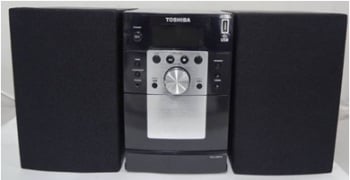 Toshiba TY - AS100 Region Free Mini Home Theater Multi - System 110, 220, 240 Volts PAL NTSC - 220v volt electronics
