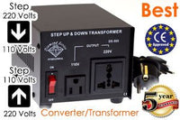 Type 3 Diamond Series Step Up and Step Down Deluxe Voltage Converter - 220v volt electronics