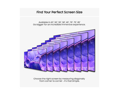 Samsung UA-65U8000 65" 4K UHD Multi-System Smart Wi-Fi LED TV 220 volt tv 110 220 240 volts