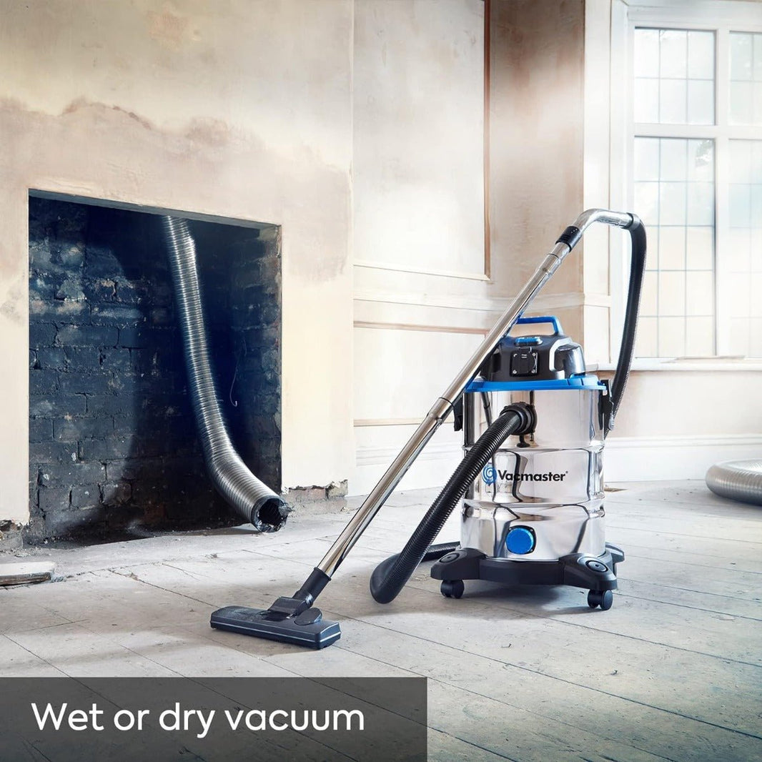 Vacmaster Industrial 220 volts shop vac 30 Liter wet dry vacuum cleaner shop vacuum with dust filter 220 240 volts 50 hz - 220 - Electronics