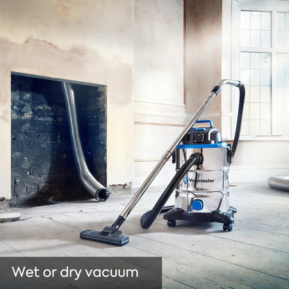 Vacmaster Industrial 220 volts shop vac 30 Liter wet dry vacuum cleaner shop vacuum with dust filter 220 240 volts 50 hz - 220 - Electronics
