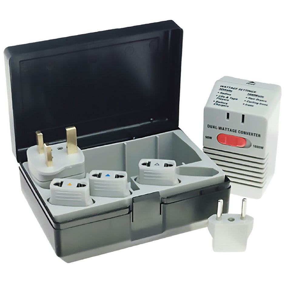Foreign Plug Adapters | Plug Adapter Kits for 110 and 220 Volts
