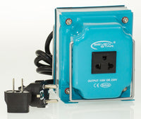 500 Watt Voltage Converter Step Up & Down Modular Front