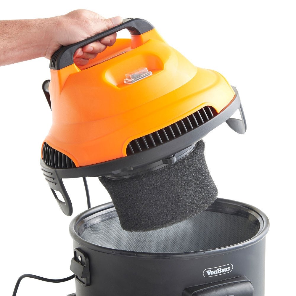 VonHaus 07/645 15 - Liter Wet & Dry Vacuum Cleaner for 220 Volts 50HZ - 220 - Electronics