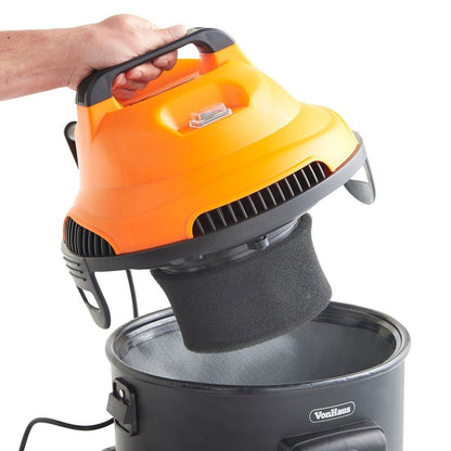 VonHaus 07/645 15 - Liter Wet & Dry Vacuum Cleaner for 220 Volts 50HZ - 220 - Electronics