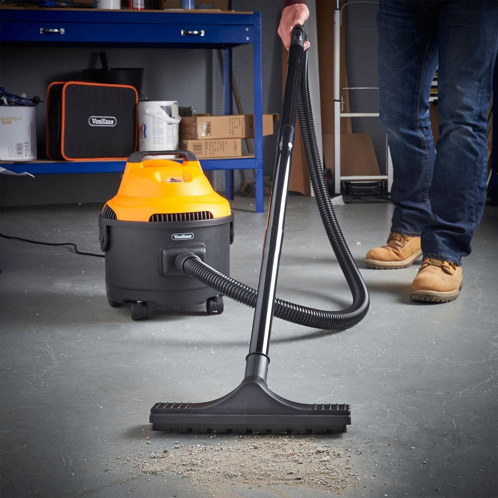 VonHaus 07/645 15 - Liter Wet & Dry Vacuum Cleaner for 220 Volts 50HZ - 220 - Electronics