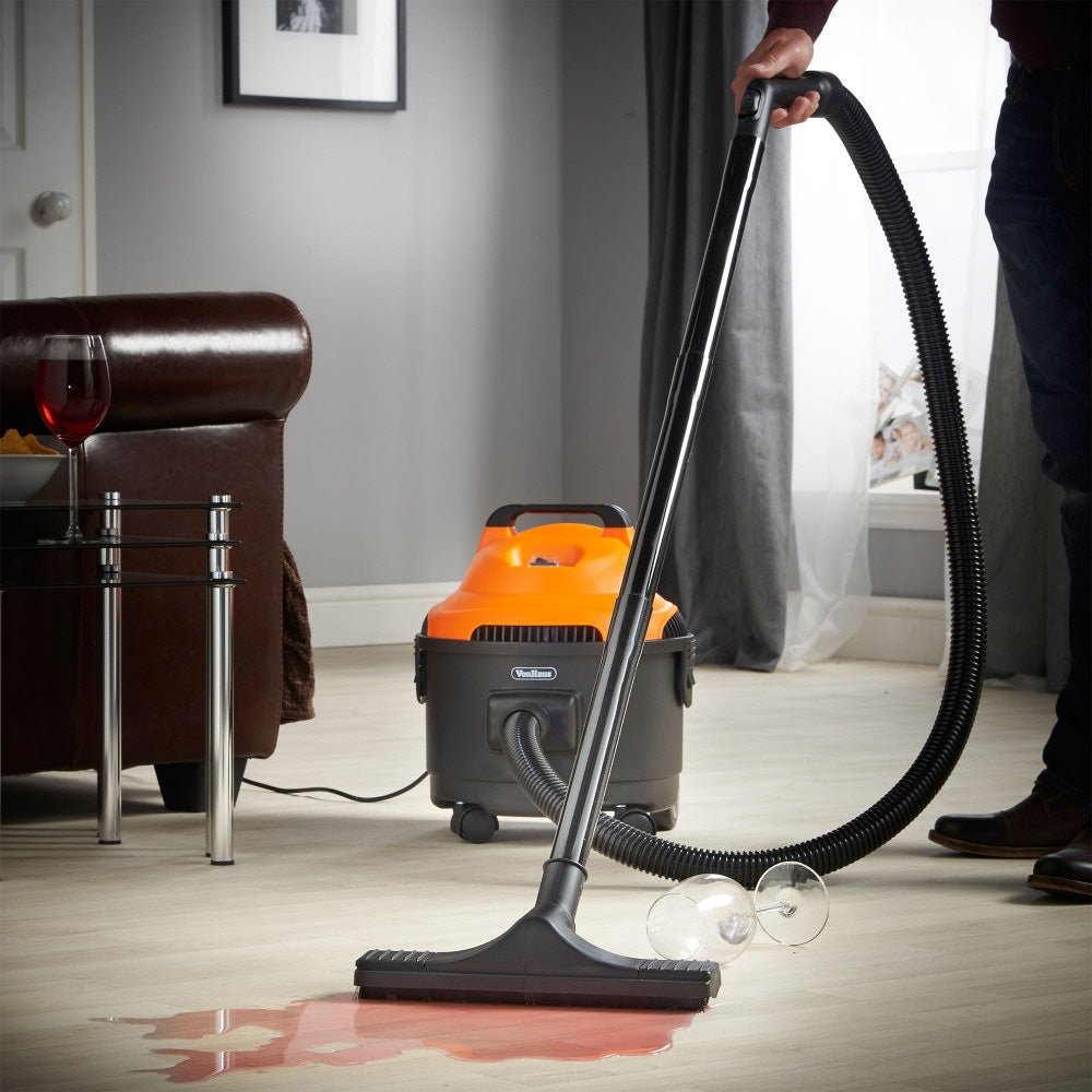 VonHaus 07/645 15 - Liter Wet & Dry Vacuum Cleaner for 220 Volts 50HZ - 220 - Electronics