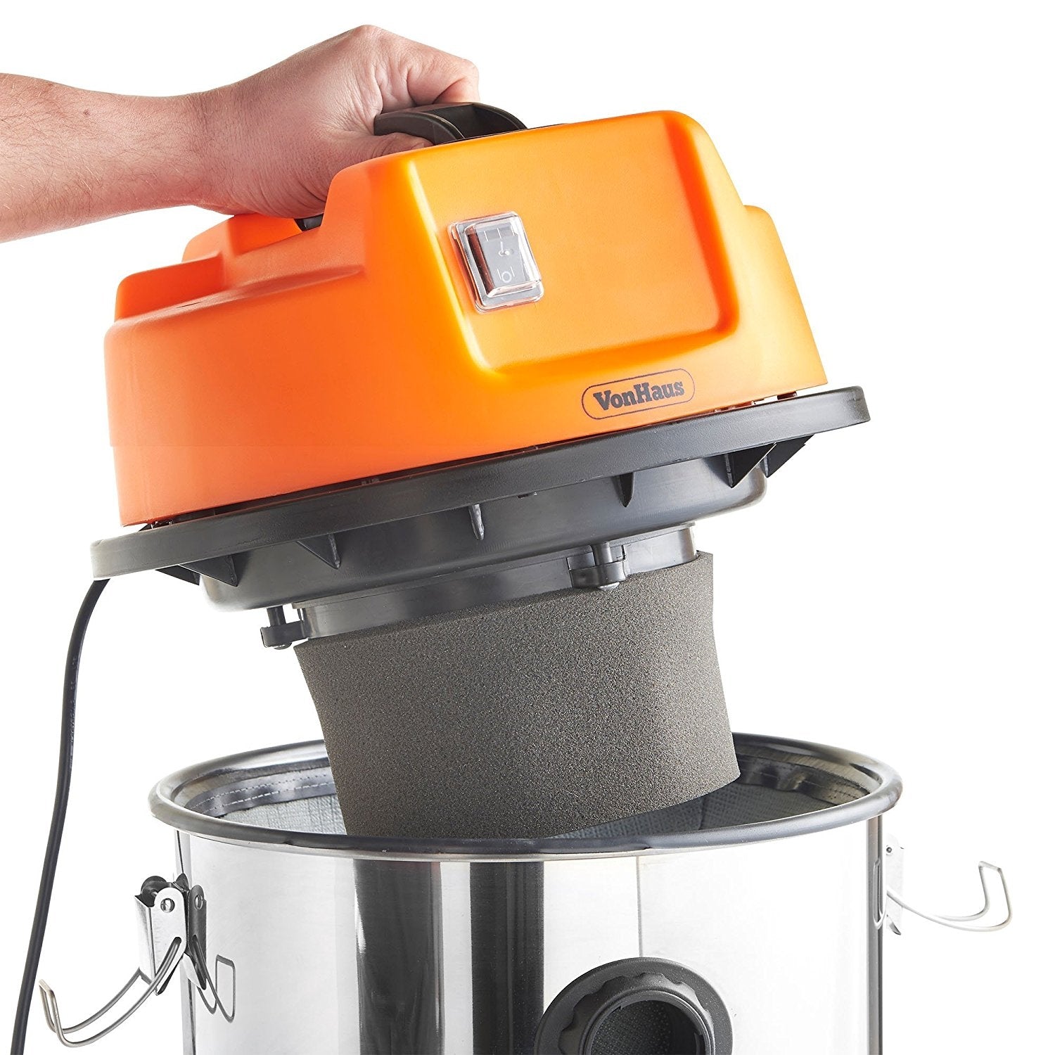VonHaus 07646 Wet/Dry 1400 - Watt Vacuum Cleaner for 220 Volts - 220 - Electronics
