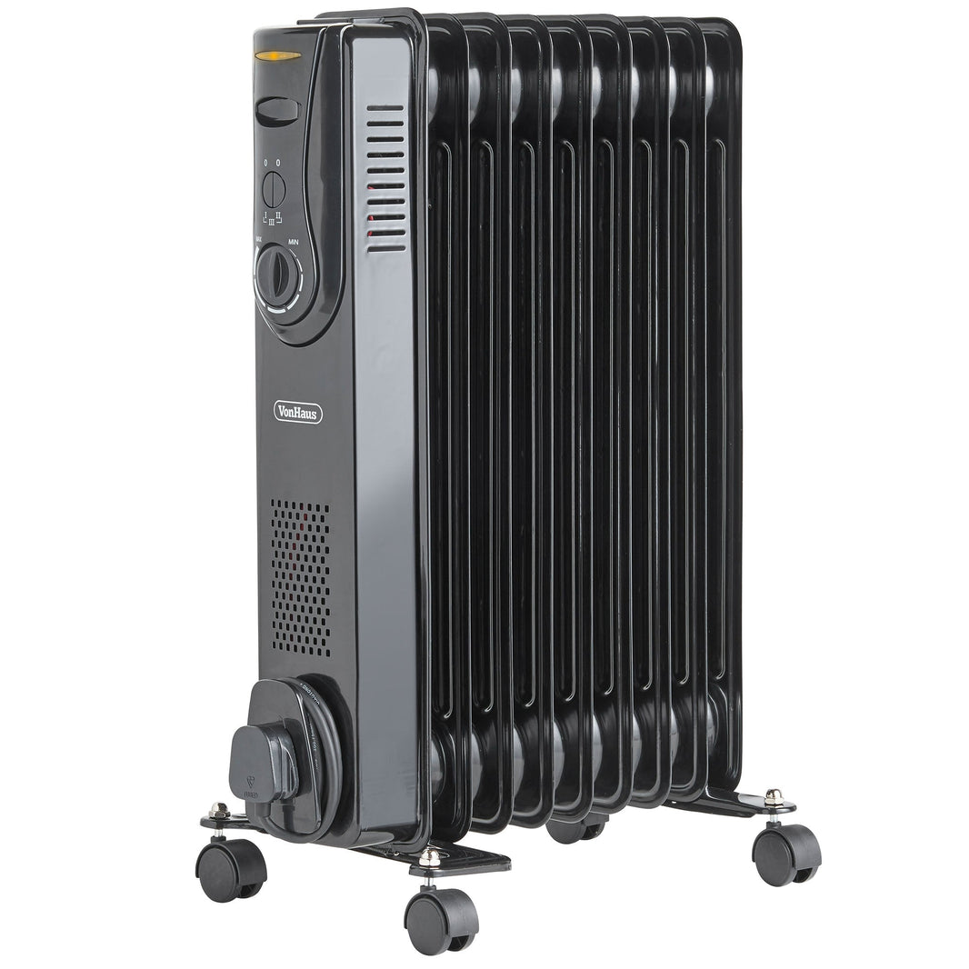 Vonhaus 14060 Nine Fin 2000 Watt Radiator Heater for 220 volts - 220 - Electronics
