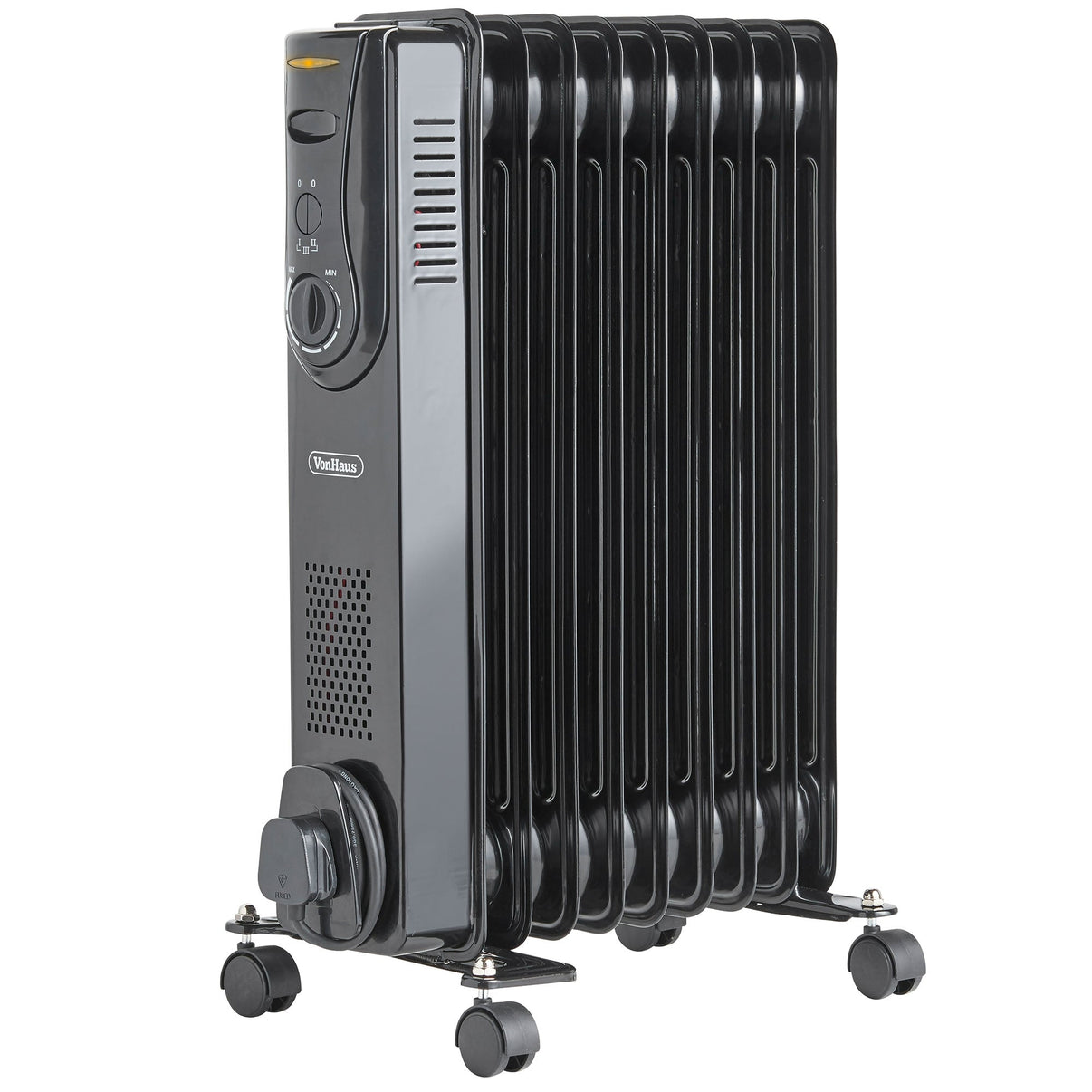 Vonhaus 14060 Nine Fin 2000 Watt Radiator Heater for 220 volts - 220 - Electronics