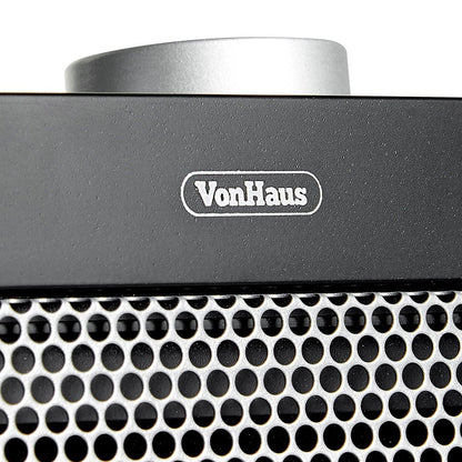 Vonhaus 14075 Oscillating 1500 - Watt Electric Ceramic Heater for 220 Volts - 220 - Electronics