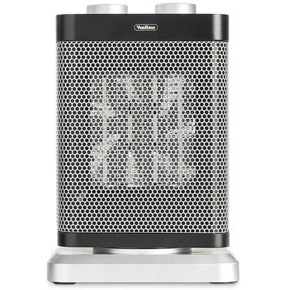 Vonhaus 14075 Oscillating 1500 - Watt Electric Ceramic Heater for 220 Volts - 220 - Electronics