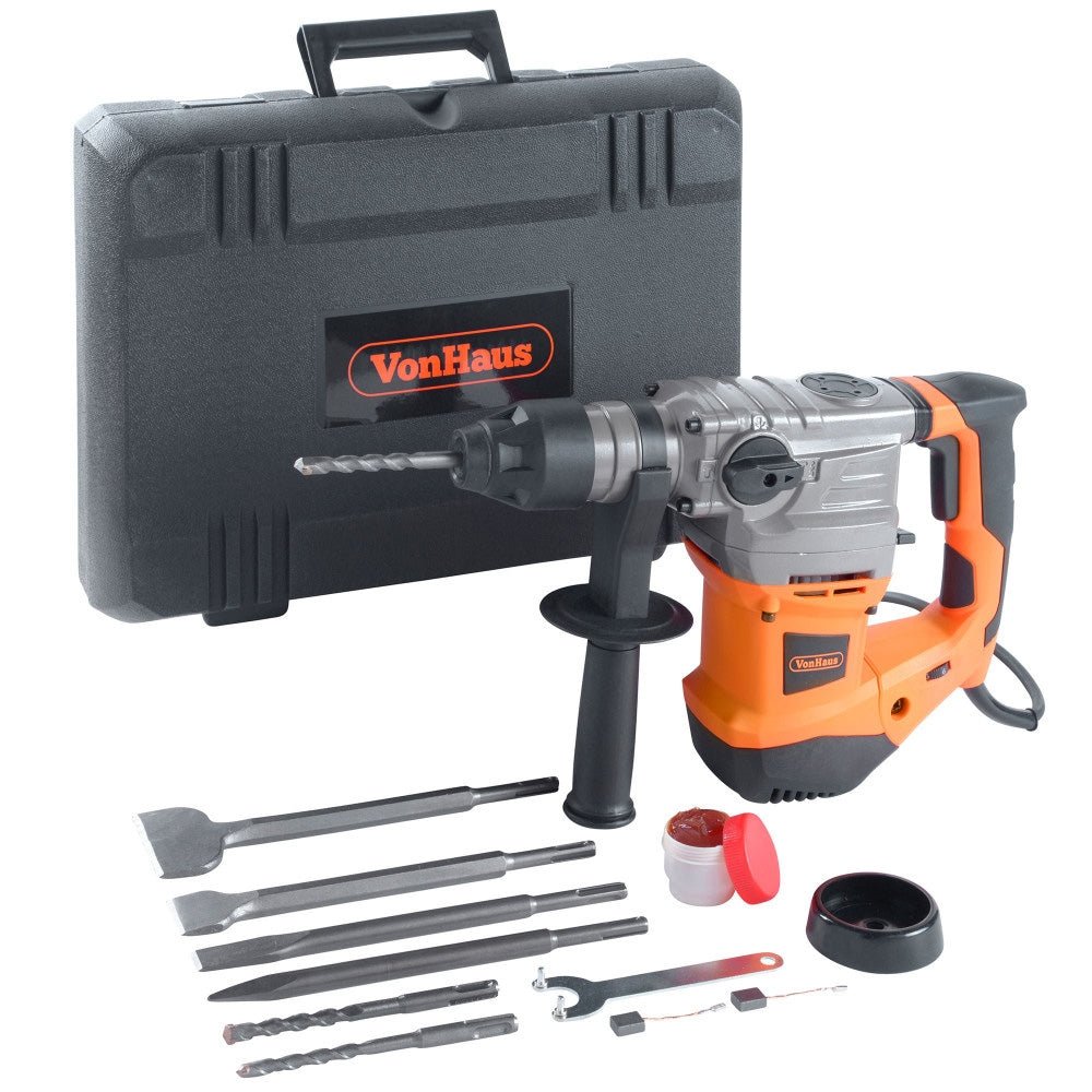 VonHaus 1500W SDS Drill for 220 Volts Use - 220 - Electronics