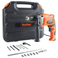 VonHaus 15265 Corded Hammer Impact Drill with Accessories for 220/240 Volts - 220 - Electronics