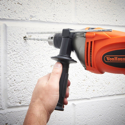 VonHaus 15265 Corded Hammer Impact Drill with Accessories for 220/240 Volts - 220 - Electronics