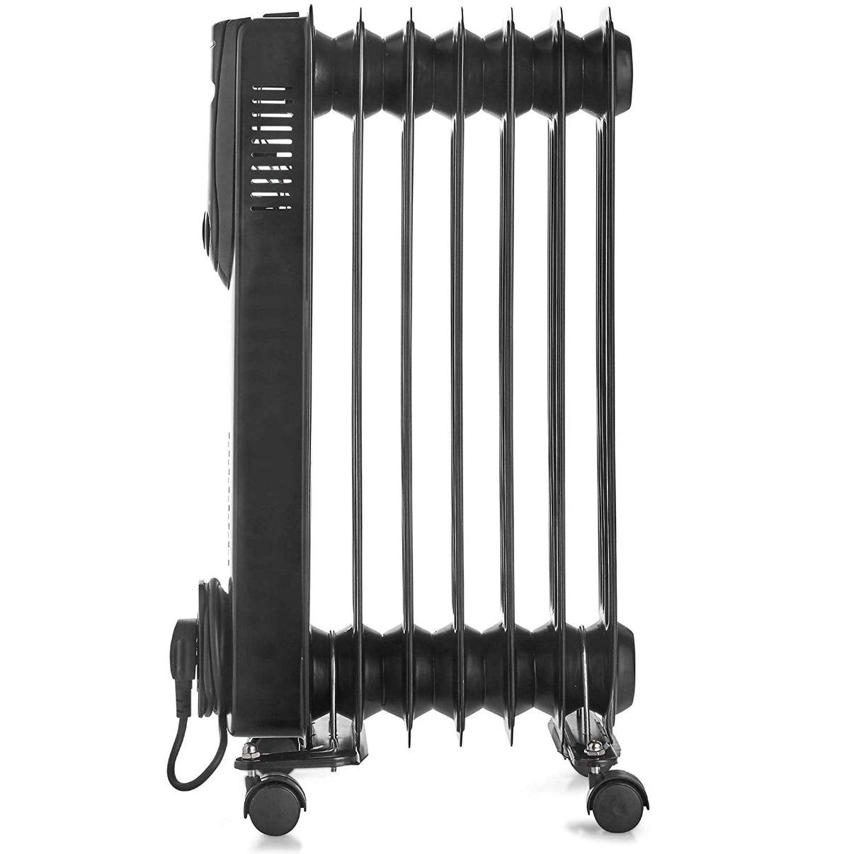 Vonhaus 220 Volt 7 Fin Oil Filled Radiator Portable Electric Heater 220v 240 volts - 1500W 2500280 - 220 - Electronics