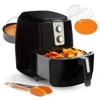 Vonhaus 220 volt Air Fryer 2000156 5.5 Liter Large Capacity Basket 1800 Watts 220v 240 volts 50 hz - 220 - Electronics