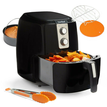 Vonhaus 220 volt Air Fryer 2000156 5.5 Liter Large Capacity Basket 1800 Watts 220v 240 volts 50 hz - 220 - Electronics