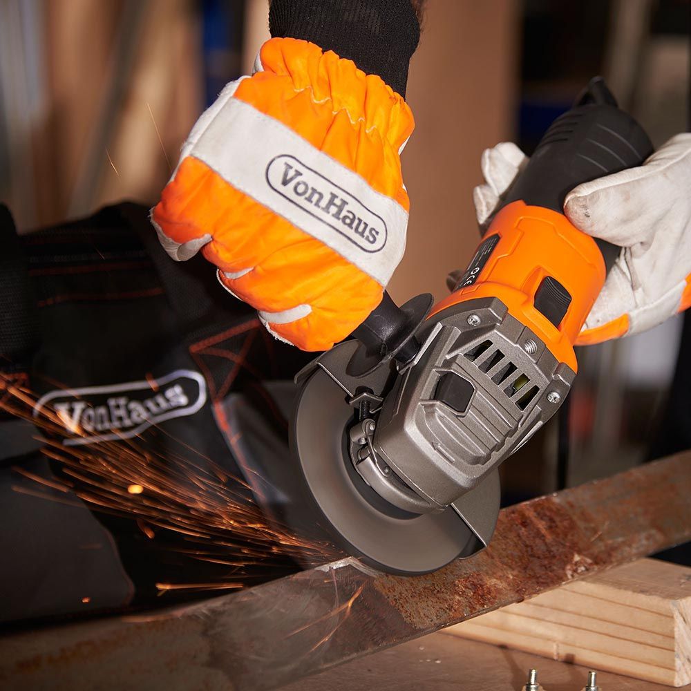 Vonhaus 220 volt Angle Grinder 3515401 750 Watts 220v 240 volts 50 hz - 220 - Electronics