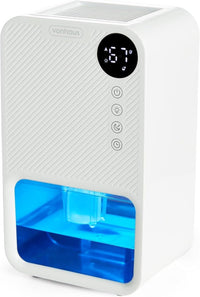 VonHaus 220 volt Dehumidifier 1100ml small portable with LED Display, 24 Hour Timer, Night Mode - 220 - Electronics