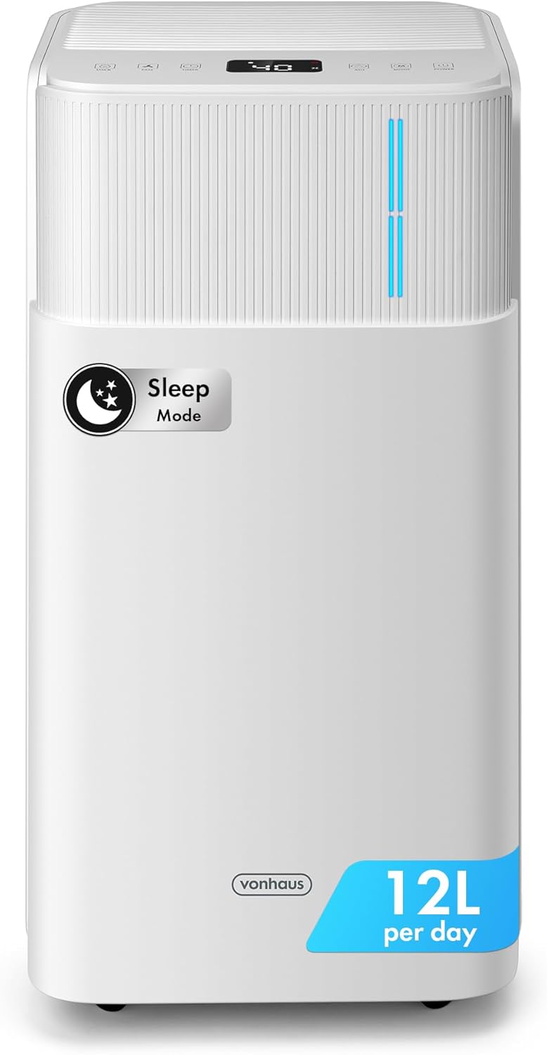 Vonhaus 220 volt dehumidifier 12 liter 220v 2000273 12L Dehumidifier - 220v volt electronics