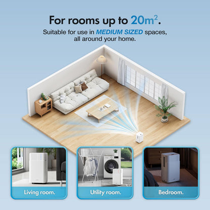 Vonhaus 220 volt dehumidifier 12 liter 220v 2000273 12L Dehumidifier - 220v volt electronics