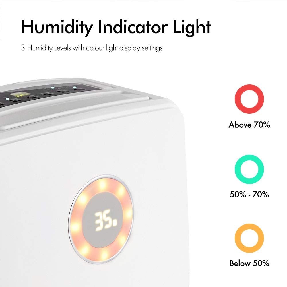 Vonhaus 220 volt Dehumidifier air purifier 20 Liter 220v 240 volts 2500150 - 220 - Electronics